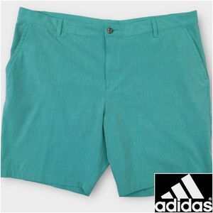 Adidas Shorts Mens Size 42 Primegreen Crosshatch‎ Stretch Performance Golf